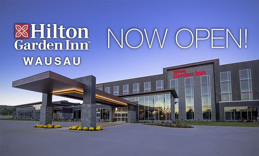 Hilton Garden Inn Debuts in Wausau, Wisconsin with New 108-Room Hotel and Premier Conference Center