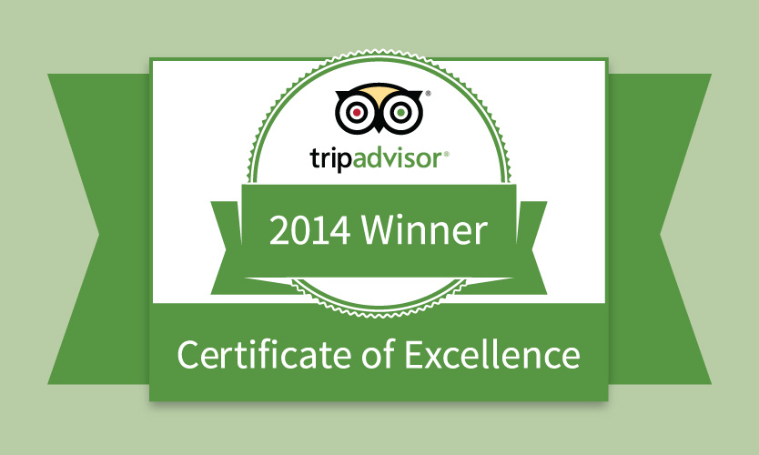 Fairfield by Marriott of Wausau Awarded 2014 TripAdvisor Certificate of Excellence