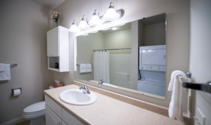 Wausau Corporate Apartments Furnished Bathroom