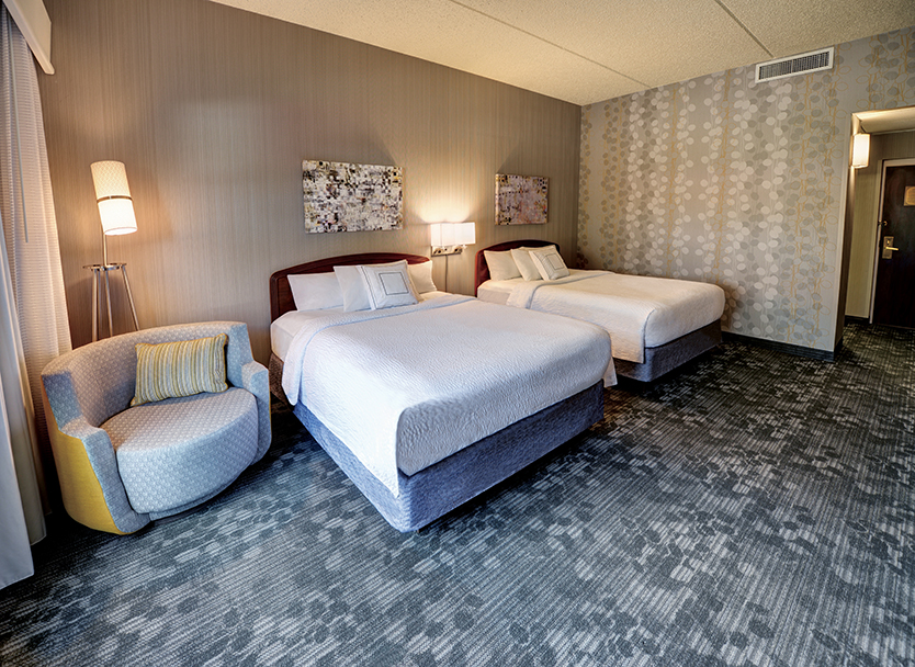 New Guest Rooms at Courtyard by Marriott of Wausau Appeal to Generation X, Y and Beyond