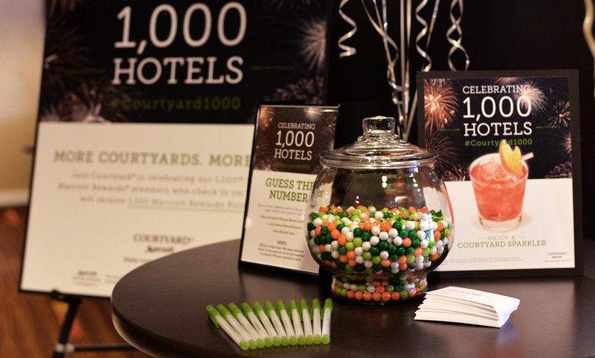 Courtyard Marks 1,000th Hotel Milestone with Global Celebrations and 50 Million Marriott Rewards Points