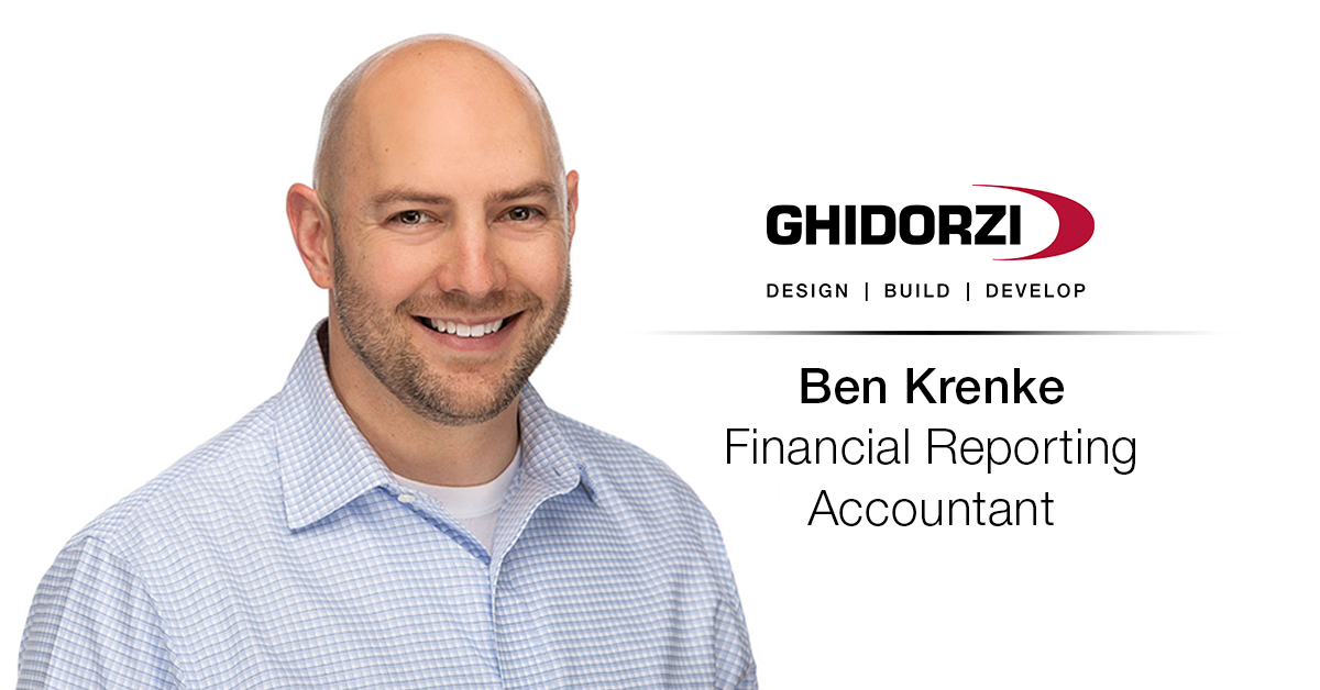 Ben Krenke Joins the Ghidorzi Team as Financial Reporting Accountant