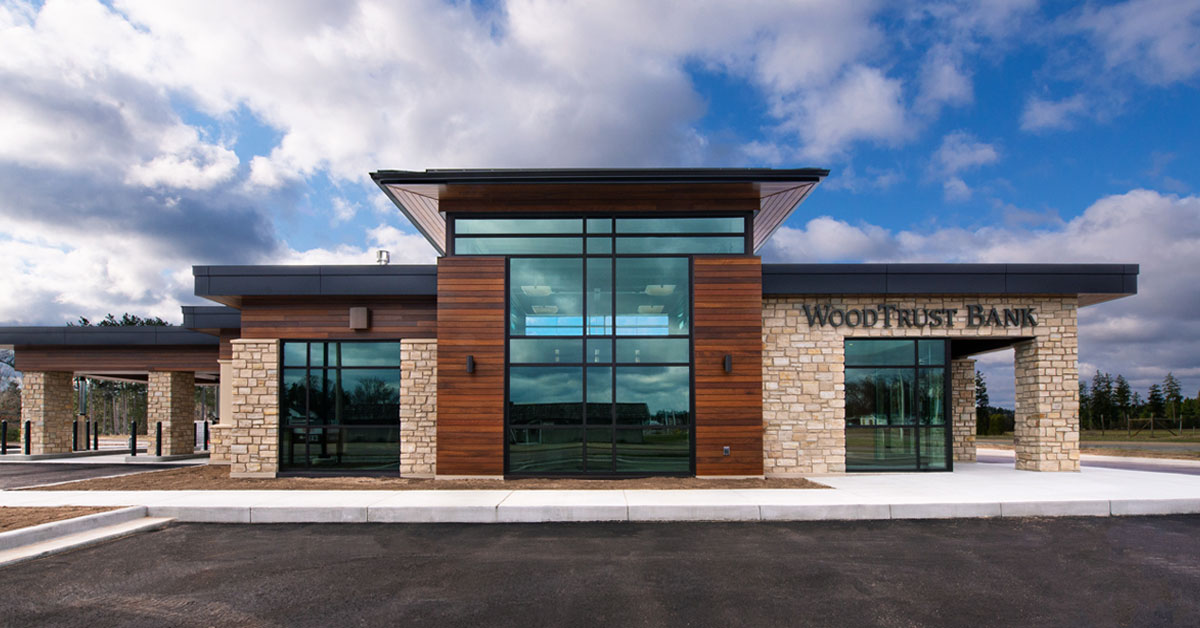 New WoodTrust Bank Branch in Wisconsin Rapids Achieves a Fresh Banking Experience