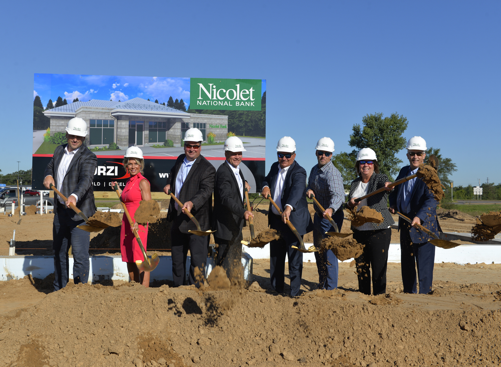 Nicolet Bank Breaks Ground on New Branch in Lake Hallie