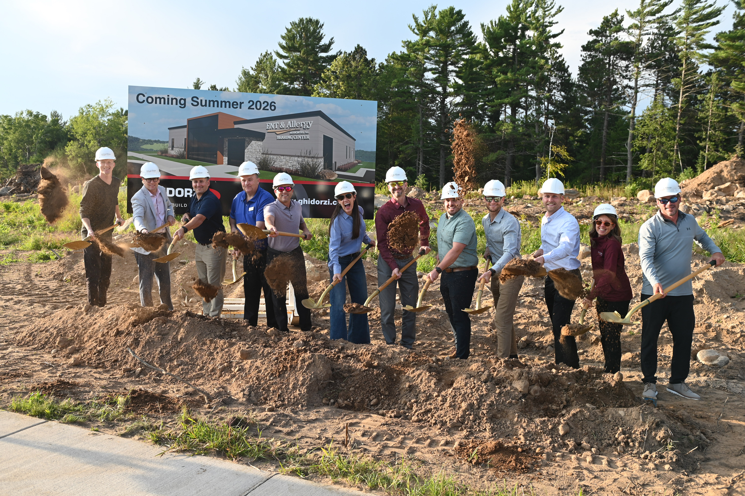 ENT & Allergy Associates marks its return to Rhinelander with Groundbreaking Ceremony